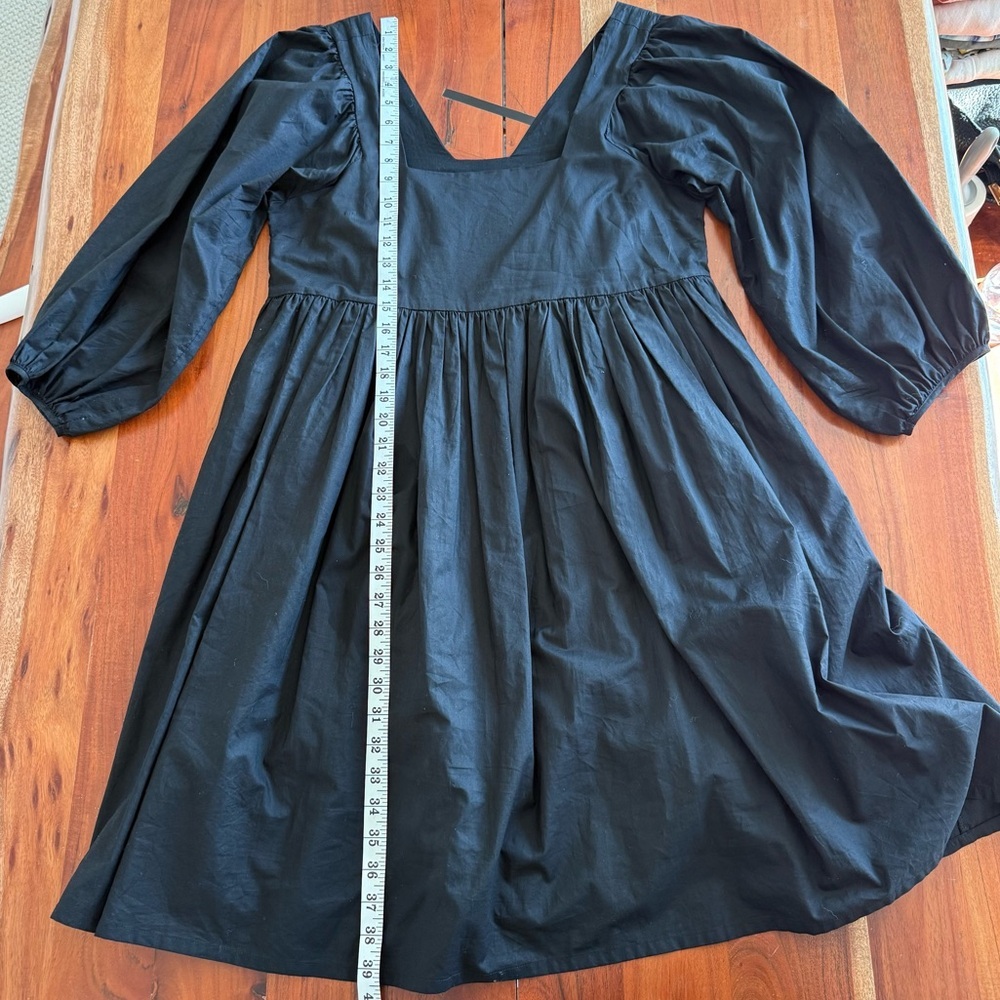 Just Female Black Long Sleeve Dress - Picture 10 of 11